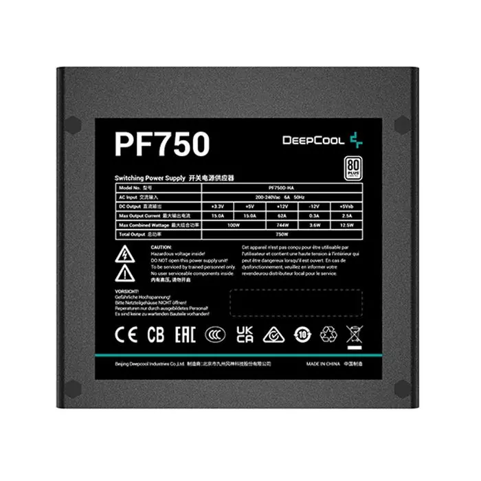پاور 750 وات دیپ کول مدل PF750 -gallery-8 - https://www.redtil.com