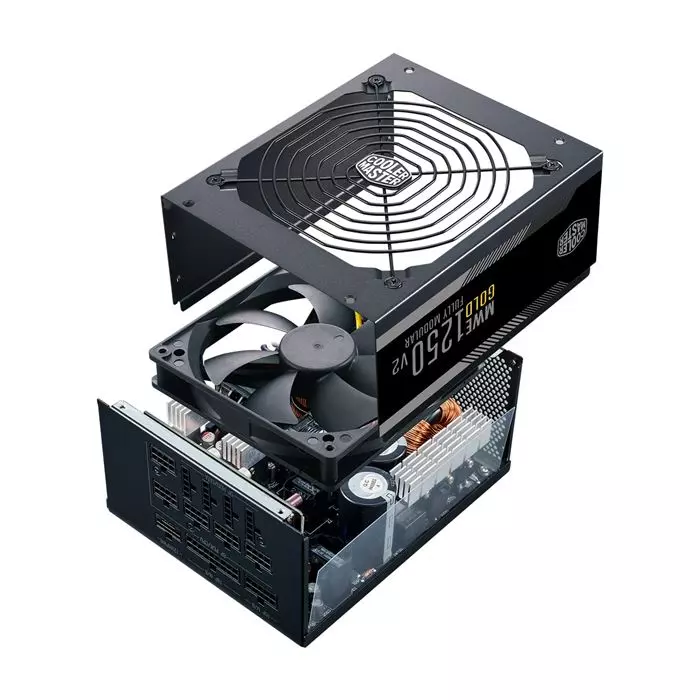 پاور کولرمستر 1250وات Cooler Master MWE GOLD 1250 V2 -gallery-10 - https://www.redtil.com