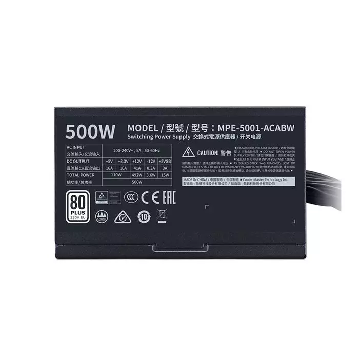 پاور کولرمستر 500 وات Power Cooler Master MWE 500 WHITE 230V V2 -gallery-7 - https://www.redtil.com