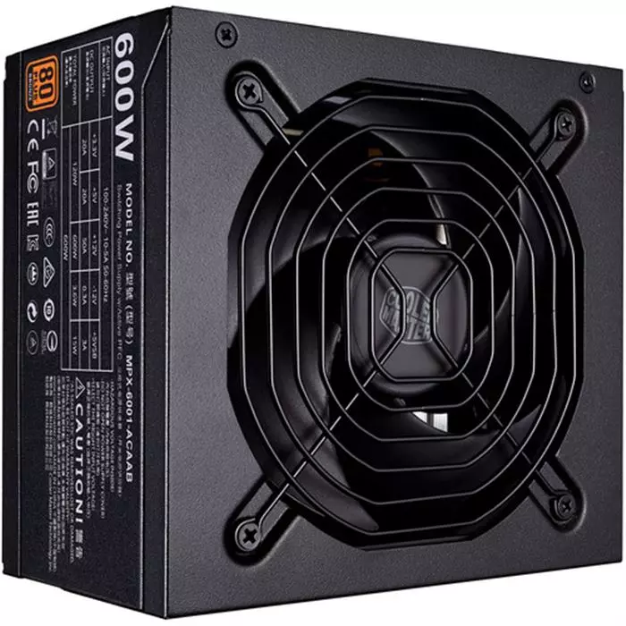 پاور کولرمستر 600 وات Cooler Master MWE Bronze 600W -gallery-10 - https://www.redtil.com