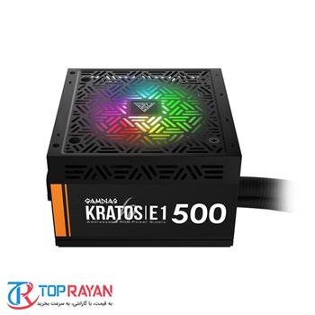 پاور گیم دیاس Power Gamdias KRATOS E1 500W RGB -gallery-2 - https://www.redtil.com