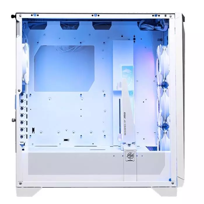 کیس سفید گیمینگ ام اس آی مدل MPG Gungnir 300R Airflow -gallery-7 - https://www.redtil.com
