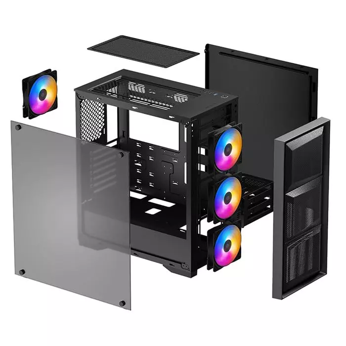 کیس دیپ کول Case DeepCool MATREXX 50 MESH 4FS -gallery-16 - https://www.redtil.com