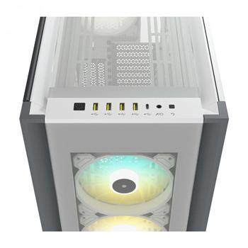 کیس کورسیر iCUE 7000X RGB White -gallery-1 - https://www.redtil.com