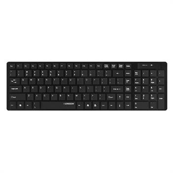 کیبورد بی‌سیم و باریک گرین GK-101W -gallery-4 - https://www.redtil.com