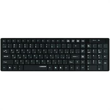 کیبورد بی‌سیم و باریک گرین GK-101W -gallery-5 - https://www.redtil.com