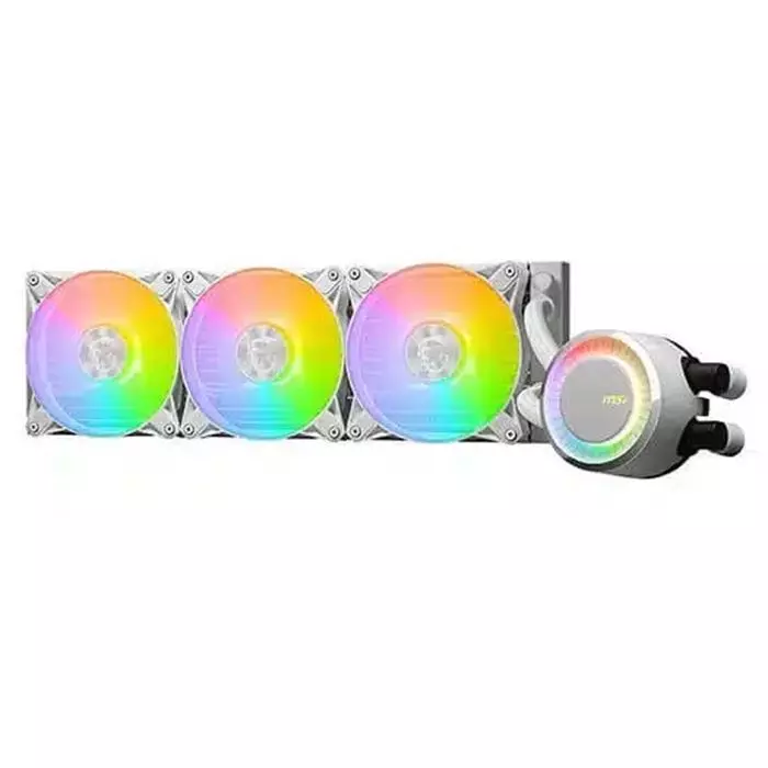 خنک کننده پردازنده مایع ام اس آی سفید مدل MAG CoreLiquid E360 -gallery-5 - https://www.redtil.com