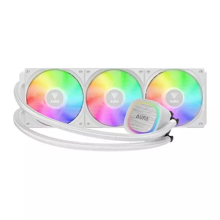 فن پردازنده مایع گیم دیاس Aura GL360 V2 White -gallery-9 - https://www.redtil.com