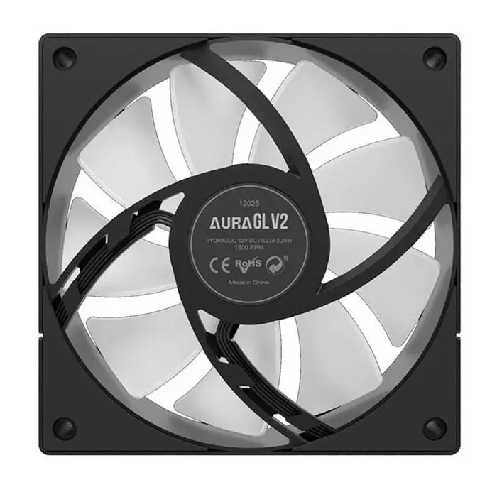 فن پردازنده گیم دیاس مدل AURA GL240 V2 - Black -gallery-8 - https://www.redtil.com