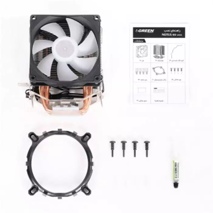 فن پردازنده گرین Fan Green NOTUS 100 RGB -gallery-11 - https://www.redtil.com
