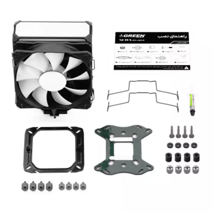 فن پردازنده گرین Fan Green NOTUS 400 ARGB -gallery-14 - https://www.redtil.com