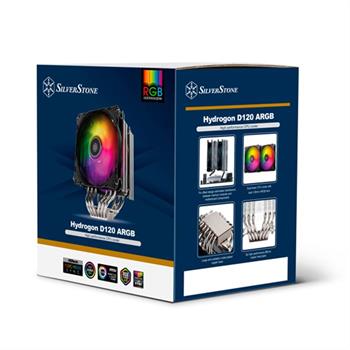 فن پردازنده سیلور استون مدل Hydrogon D120 ARGB V2 -gallery-9 - https://www.redtil.com