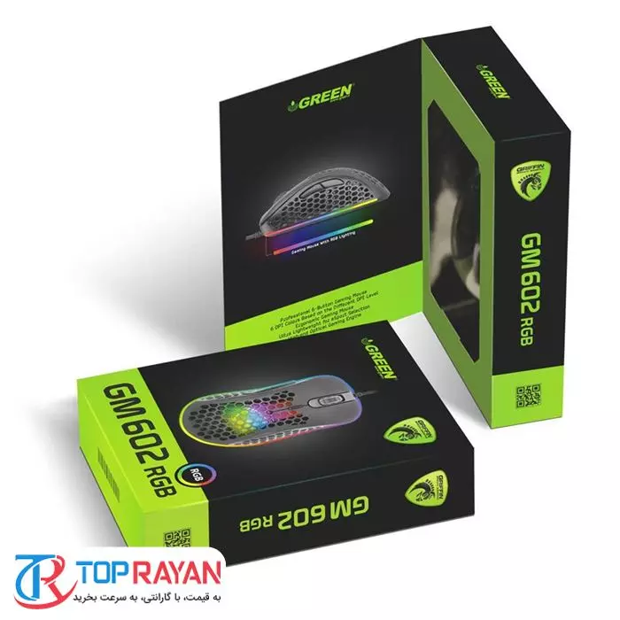 ماوس باسیم گیمینگ گرین مدل GM 602 RGB -gallery-7 - https://www.redtil.com