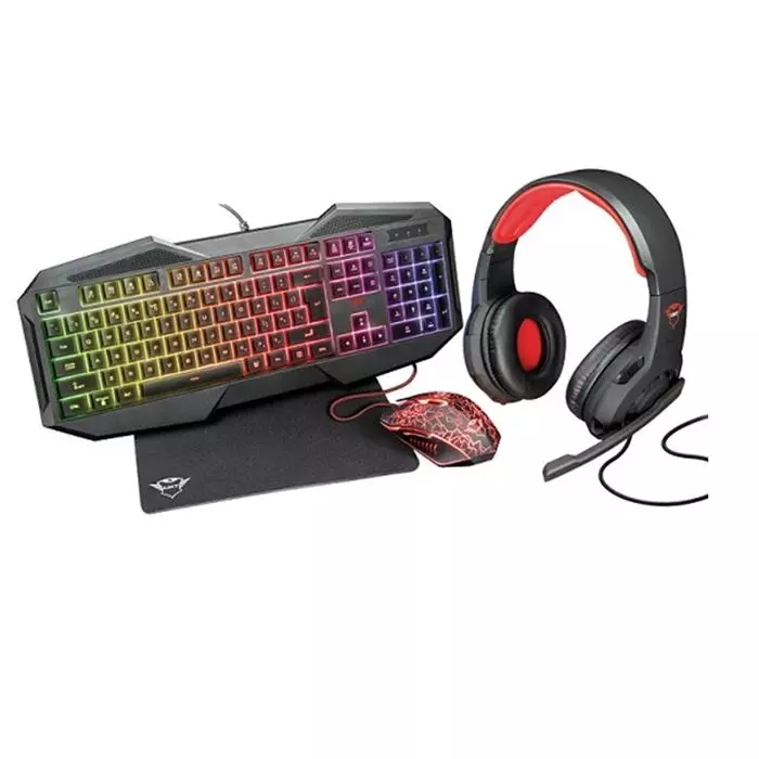 باندل گیمینگ هدست و کیبورد و ماوس و ماوس پد تراست مدل GXT-788 -gallery-5 - https://www.redtil.com