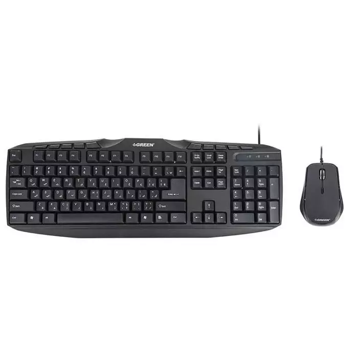 کیبورد و ماوس باسیم گرین GKM-305 -gallery-5 - https://www.redtil.com