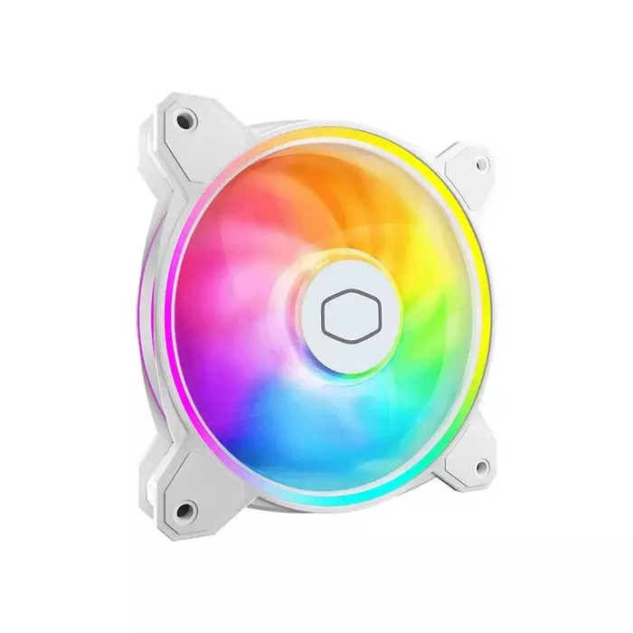 فن کیس کولر مستر مدل سفید MF120 HALO V2 -gallery-3 - https://www.redtil.com