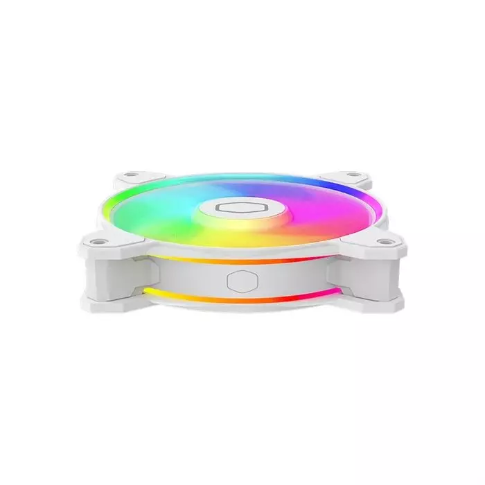 فن کیس کولر مستر مدل سفید MF120 HALO V2 -gallery-4 - https://www.redtil.com