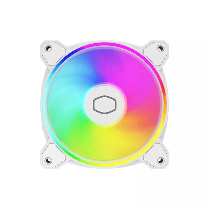 فن کیس کولر مستر مدل سفید MF120 HALO V2 -gallery-5 - https://www.redtil.com