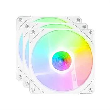 فن کیس کولر مستر سفید پک سه تایی SickleFlow 120 ARGB 3 in 1 -gallery-3 - https://www.redtil.com
