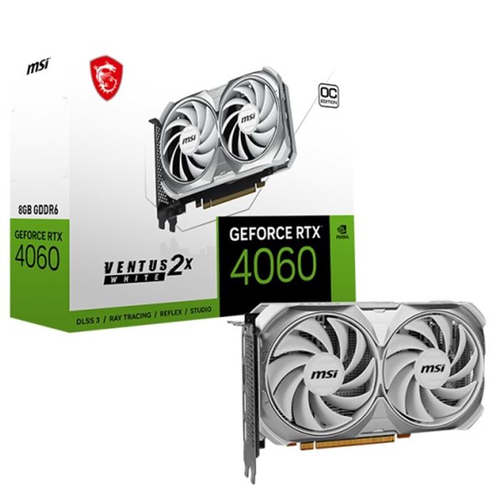 کارت گرافیک ام اس آی GeForce RTX 4060 Ventus 2X White 8GB OC -gallery-5 - https://www.redtil.com