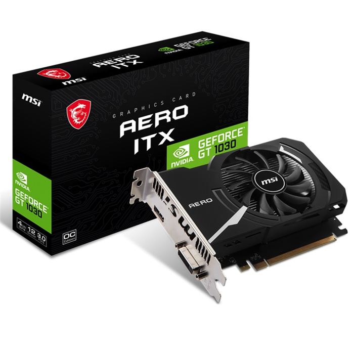 کارت گرافیک ام اس آی GeForce GT 1030 Aero ITX 4GD4 OC -gallery-5 - https://www.redtil.com