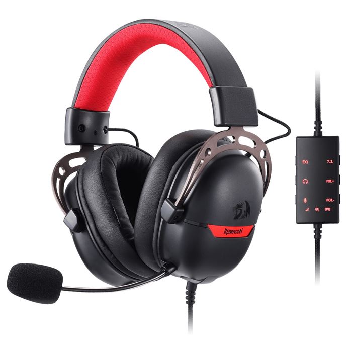 هدست گیمینگ ردراگون مشکی Redragon H376 Aurora Black -gallery-1 - https://www.redtil.com