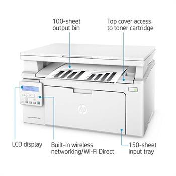 پرینتر اچ پی مدل LaserJet Pro MFP M130nw -gallery-6 - https://www.redtil.com