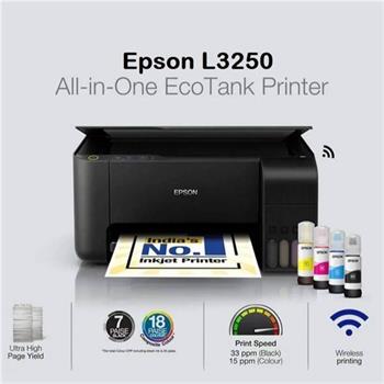 پرینتر چند کاره جوهر افشان اپسون مدل EcoTank L3250 -gallery-3 - https://www.redtil.com