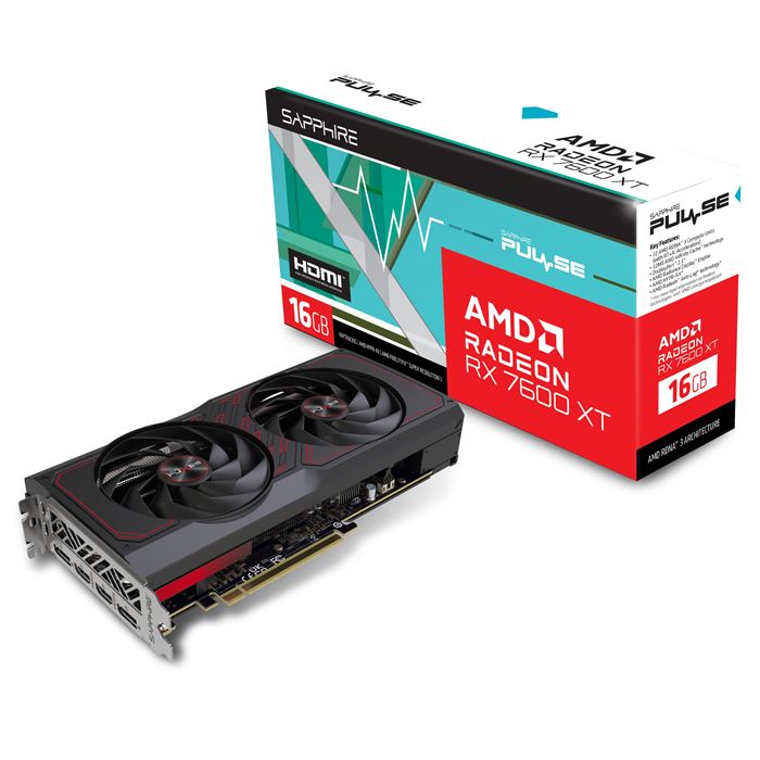 کارت گرافیک سافایر PULSE AMD Radeon RX 7600 XT 16GB -gallery-6 - https://www.redtil.com