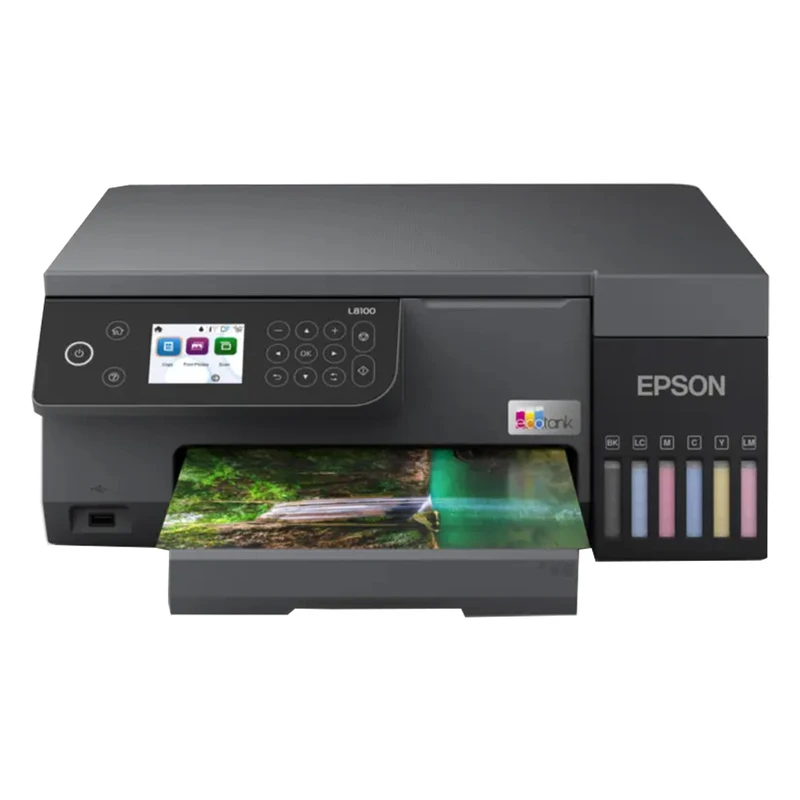 پرینتر چندکاره جوهر افشان اپسون مدل EcoTank L8100 -gallery-8 - https://www.redtil.com