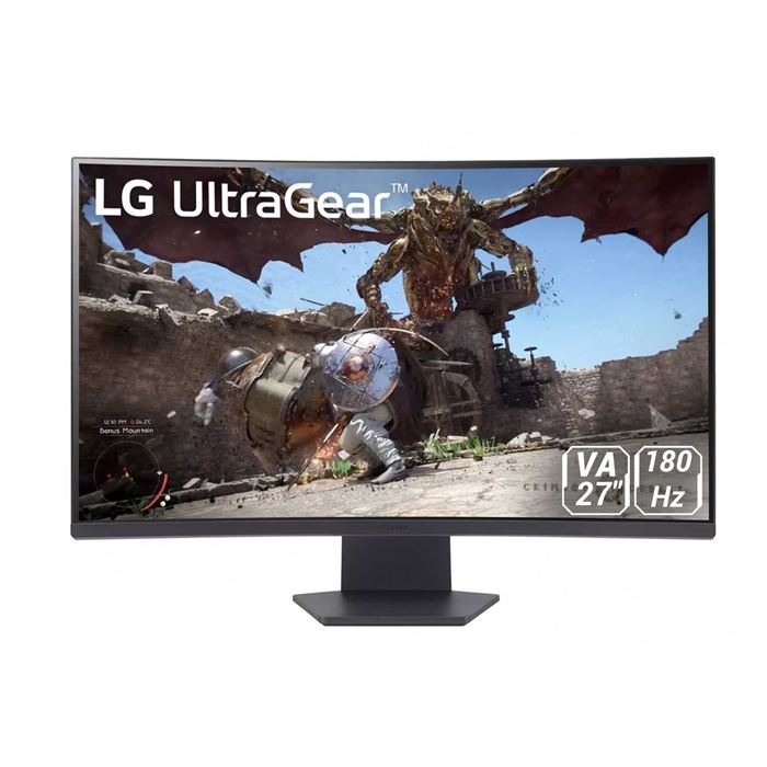 مانیتور 27 اینچ گیمینگ خمیده ال جی UltraGear 27GS60QC-B -gallery-5 - https://www.redtil.com