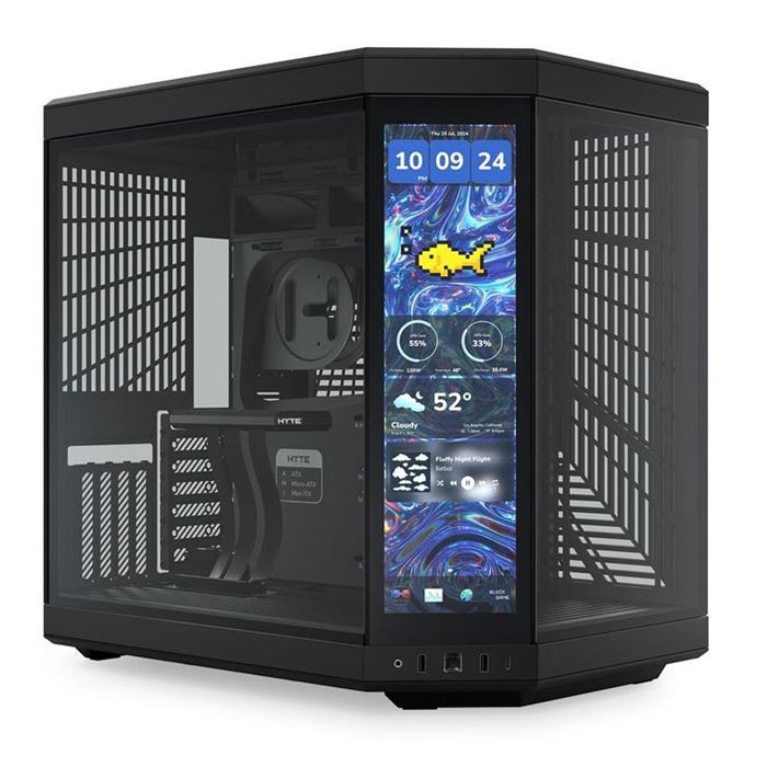 کیس گیمینگ با صفحه‌ نمایش لمسی هایت Case Hyte Y70 Touch Infinite -gallery-6 - https://www.redtil.com