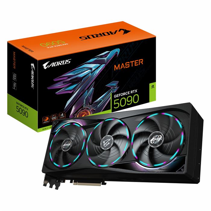 کارت گرافیک گیگابایت AORUS GeForce RTX 5090 MASTER 32GB -gallery-10 - https://www.redtil.com