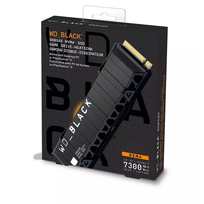 حافظه SSD وسترن دیجیتال مدل BLACK SN850X NVME Gen4 ظرفیت 8 ترابایت با هیت سینک -gallery-6 - https://www.redtil.com