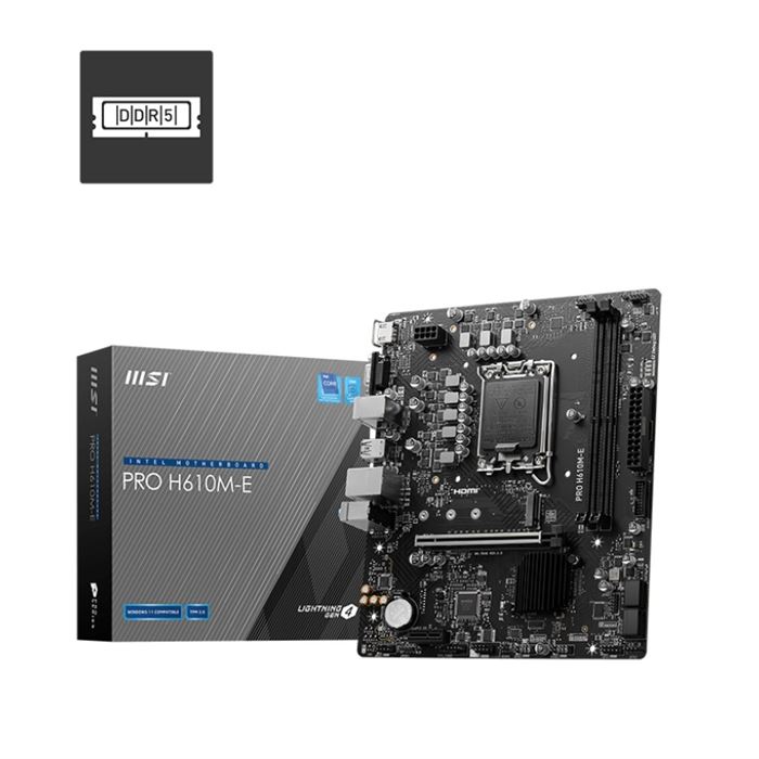 مادربرد ام اس آی Motherboard MSI H610M E DDR5 -gallery-5 - https://www.redtil.com