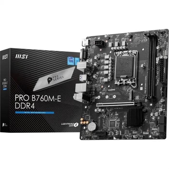 مادربرد ام اس آی MSI PRO B760M-E DDR4 -gallery-5 - https://www.redtil.com