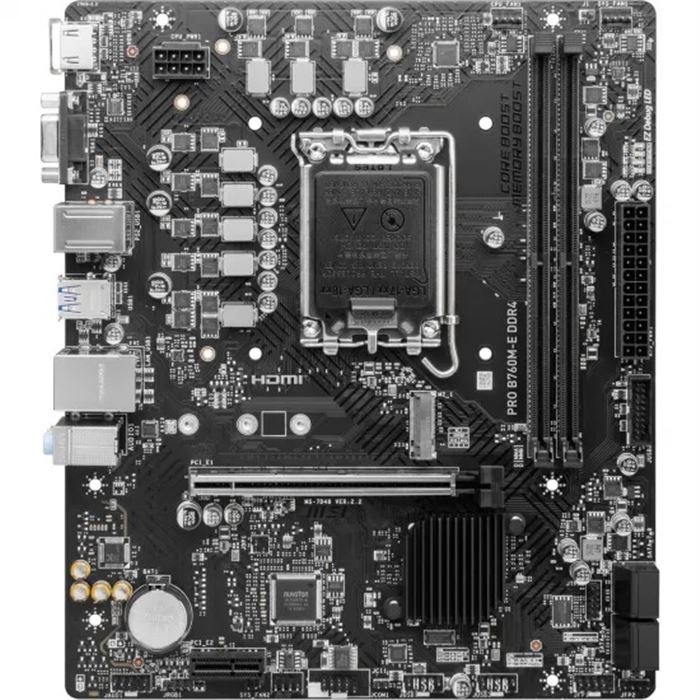 مادربرد ام اس آی MSI PRO B760M-E DDR4 -gallery-7 - https://www.redtil.com