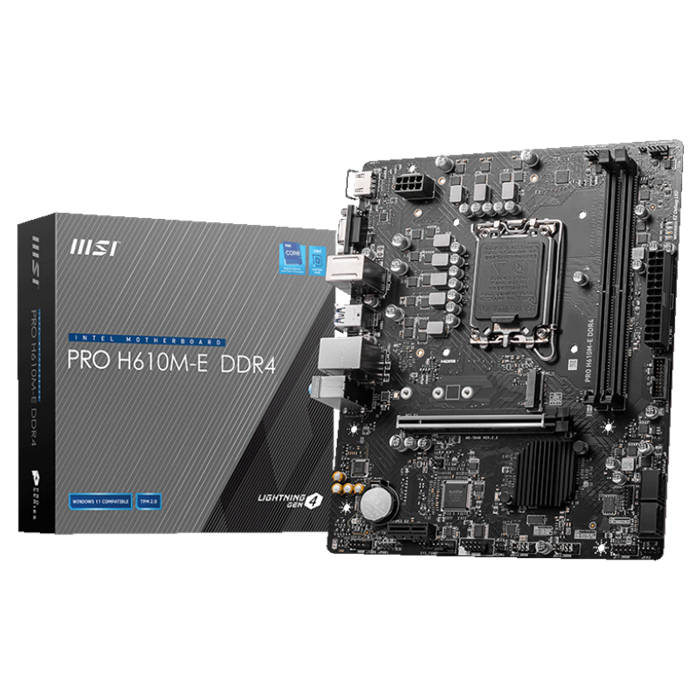 مادربرد ام اس آی MSI PRO H610M-E DDR4 -gallery-5 - https://www.redtil.com