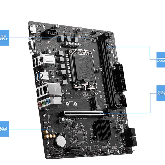 مادربرد ام اس آی MSI PRO H610M-E DDR4 -gallery-8 - https://www.redtil.com