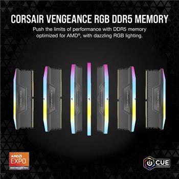 رم کورسیر سری VENGEANCE RGB با ظرفیت 64 گیگابایت و فرکانس 5200 مگاهرتز مدل AMD -gallery-2 - https://www.redtil.com
