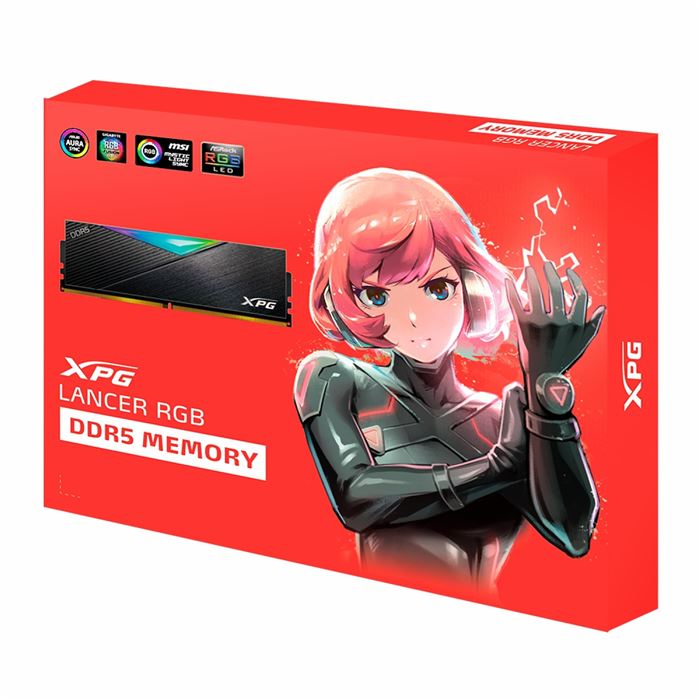 رم کامپیوتر DDR5 دو کاناله 5200 مگاهرتز CL38 ای دیتا مدل XPG Lancer RGB ظرفیت 32 گیگابایت -gallery-11 - https://www.redtil.com