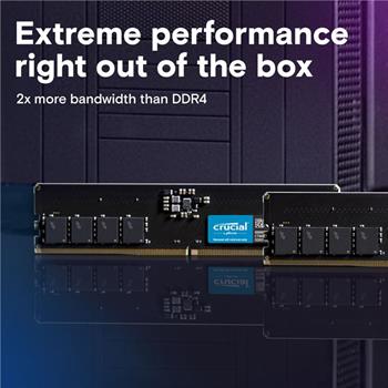 رم کامپیوتر DDR5 تک کاناله 4800 مگاهرتز CL40 کروشیال ظرفیت 8 گیگابایت -gallery-2 - https://www.redtil.com