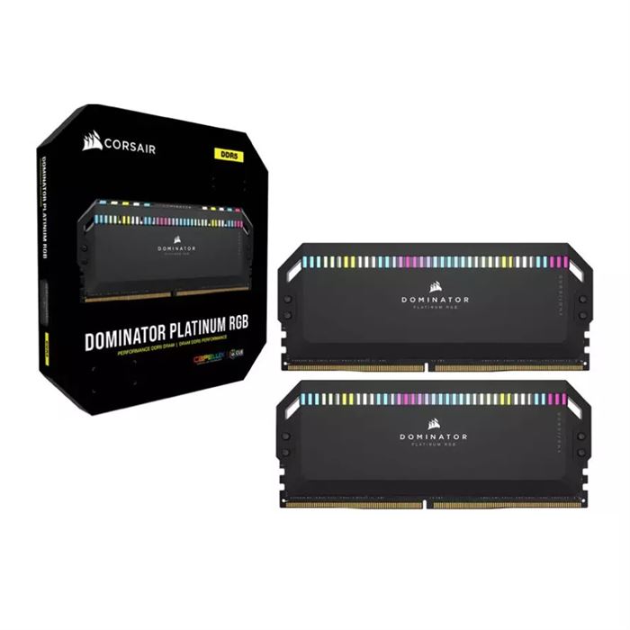 رم کامپیوتر DDR5 دوکاناله 6000 مگاهرتز CL36 کورسیر مدل Dominator Platinum RGB ظرفیت 32 گیگابایت -gallery-11 - https://www.redtil.com
