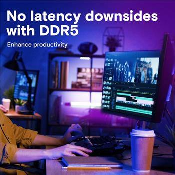 رم کامپیوتر DDR5 تک کاناله 4800 مگاهرتز CL40 کروشیال ظرفیت 16 گیگابایت -gallery-3 - https://www.redtil.com