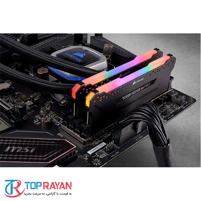 رم کرسیر سری VENGEANCE RGB PRO با ظرفیت 16 گیگابایت و فرکانس 3600 مگاهرتز -gallery-8 - https://www.redtil.com