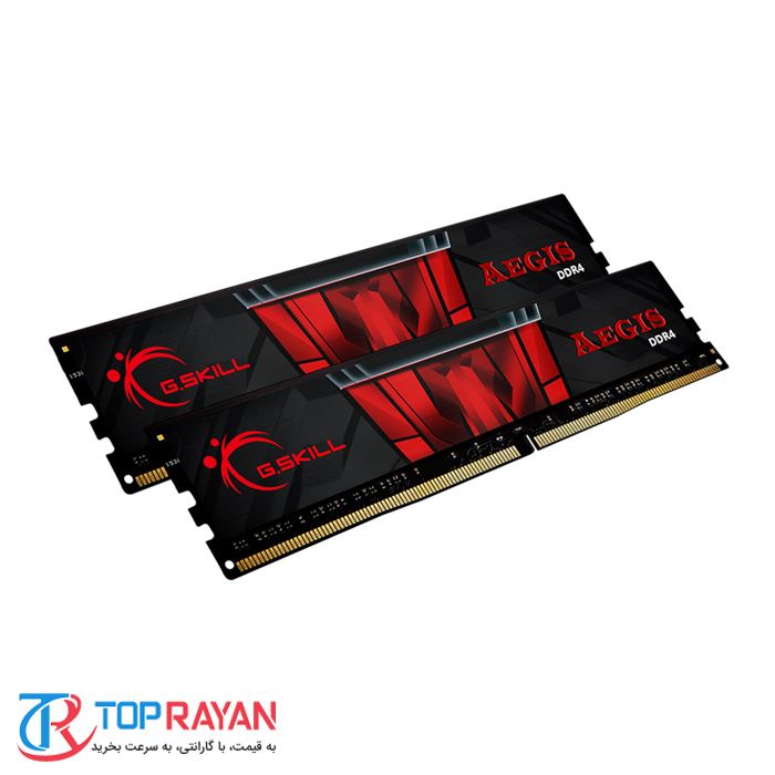 رم کامپیوتر DDR4 تک کاناله 3200 مگاهرتز CL16 جی اسکیل مدل AEGIS ظرفیت 8 گیگابایت -gallery-6 - https://www.redtil.com
