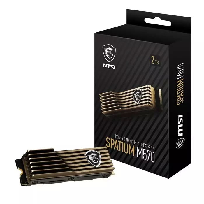 اس اس دی اینترنال ام اس آی مدل SPATIUM M570 PCIe 5.0 NVMe M.2 HS ظرفیت 2 ترابایت -gallery-6 - https://www.redtil.com