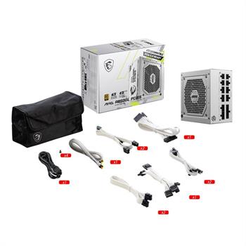 پاور ام اس ای 850 وات Power MSI MAG A850GL PCIE5 ATX3.1 -gallery-4 - https://www.redtil.com